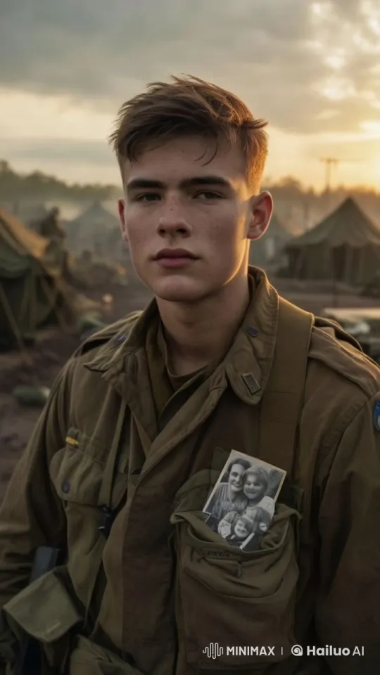 Dawn at the Military Encampment: A Poignant Scene – AI Generated Video | Hailuo AI