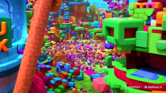 Roblox Universe: A High-Aesthetic Adventure Trailer – AI Generated Video | Hailuo AI