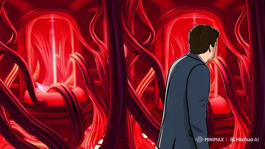 Lawyer Transforms into Latex Moth Humanoid in Eerie Chamber – AI Generated Video | Hailuo AI