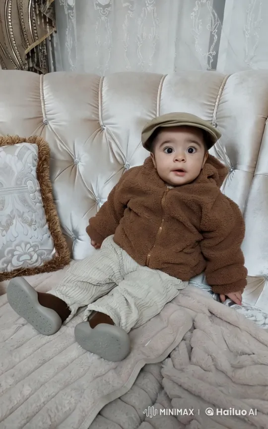 Luxurious Setting: Child Dancing in Cozy Elegance – AI Generated Video | Hailuo AI
