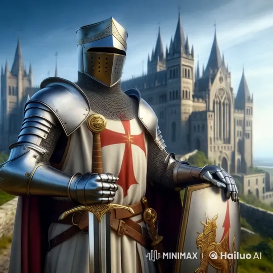 Epic Medieval Knight and Castle Scene – AI Generated Video | Hailuo AI