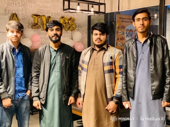 Dramatic Indoor Confrontation Among Four Men – AI Generated Video | Hailuo AI