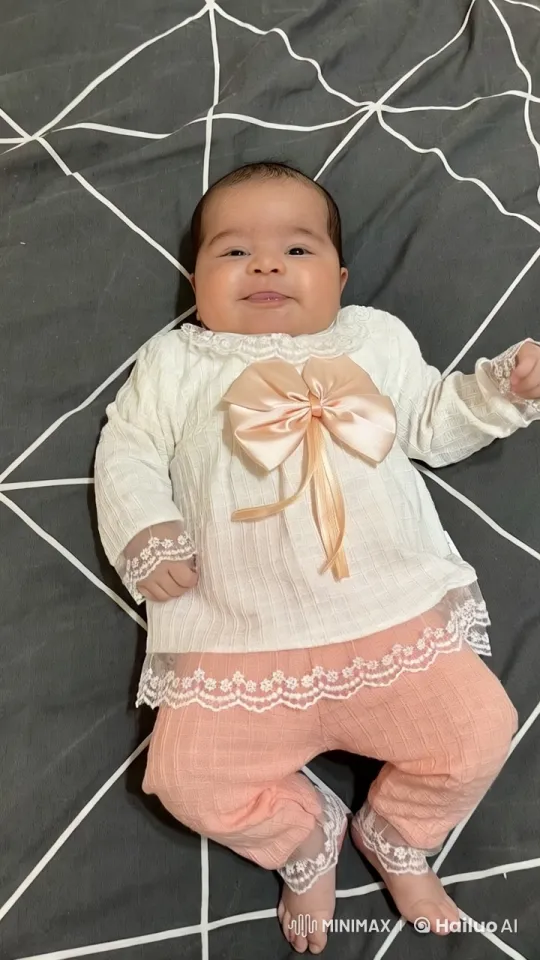 Baby's Graceful Kung Fu Dance in Lacy Outfit – AI Generated Video | Hailuo AI