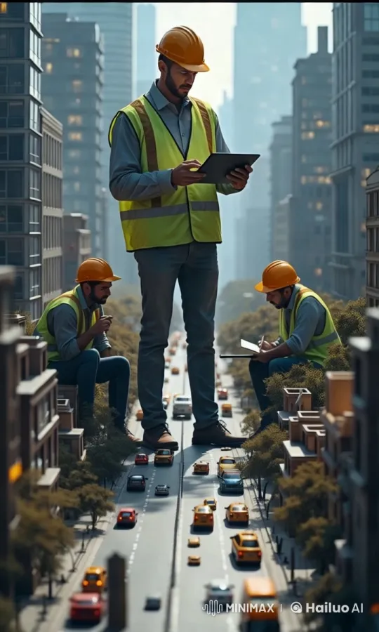 Miniature Urban Planning: Blending Tech with Design – AI Generated Video | Hailuo AI