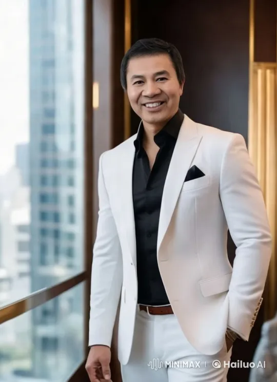 Stylish Man in White Suit Performs Kung Fu – AI Generated Video | Hailuo AI