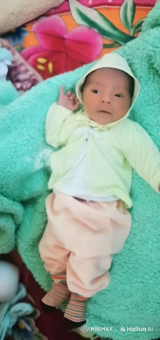 Baby Dancing Joyfully on Colorful Blanket – AI Generated Video | Hailuo AI