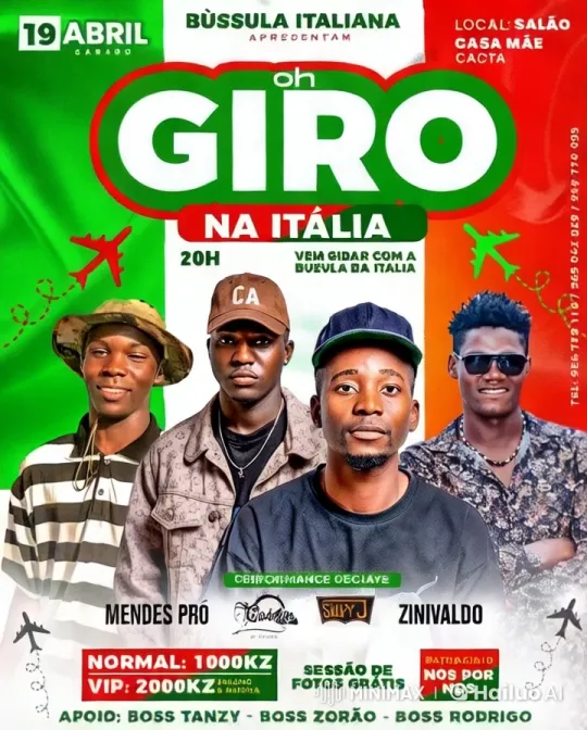 Event Announcement: Oh Giro d'Italia by Bússula Italiana – AI Generated Video | Hailuo AI