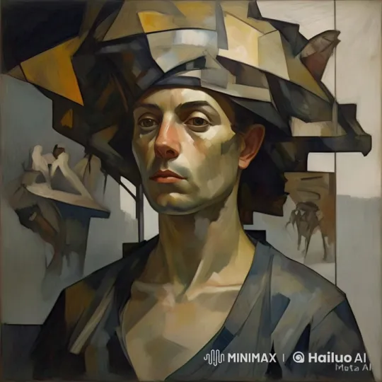 Abstract Artistry: Tranquil Journey Through Cubist-Inspired Scenery – AI Generated Video | Hailuo AI