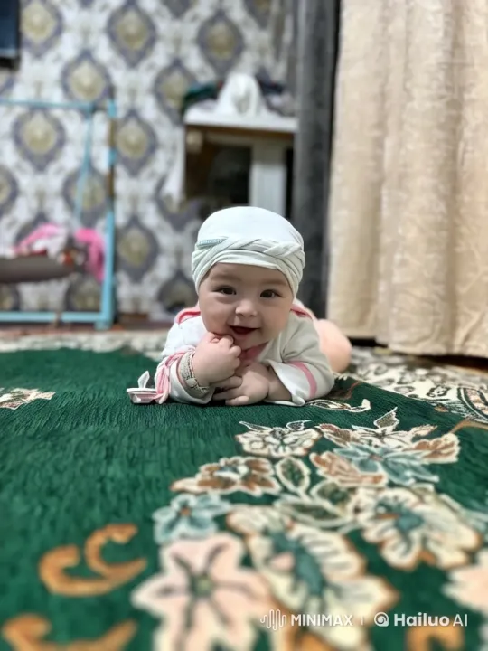Baby's Playful Dance in Elegant Interior – AI Generated Video | Hailuo AI