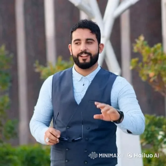 Stylish Man in Modern Outdoor Setting – AI Generated Video | Hailuo AI