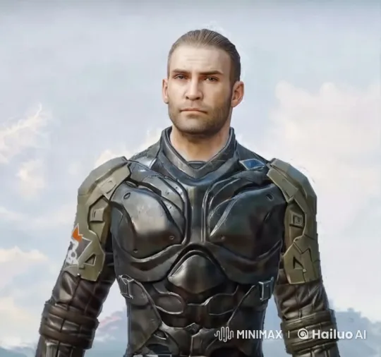 Futuristic Father and Son Embrace in Armor – AI Generated Video | Hailuo AI