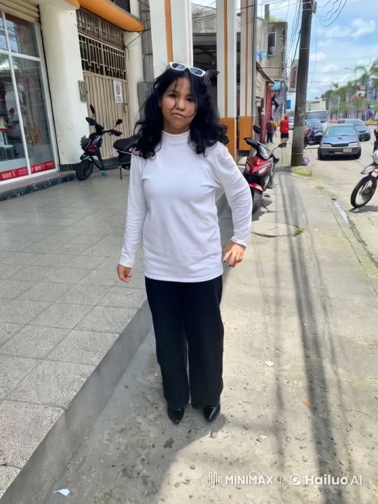 Dancer Showcases Graceful Moves on Urban Sidewalk – AI Generated Video | Hailuo AI