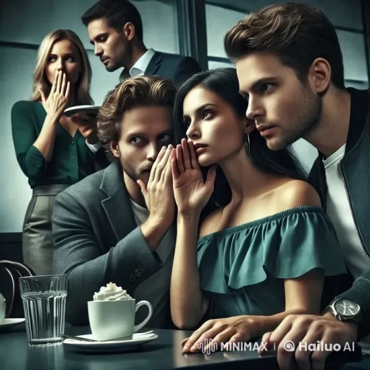 Romantic Café Encounter with Whimsical Hearts – AI Generated Video | Hailuo AI