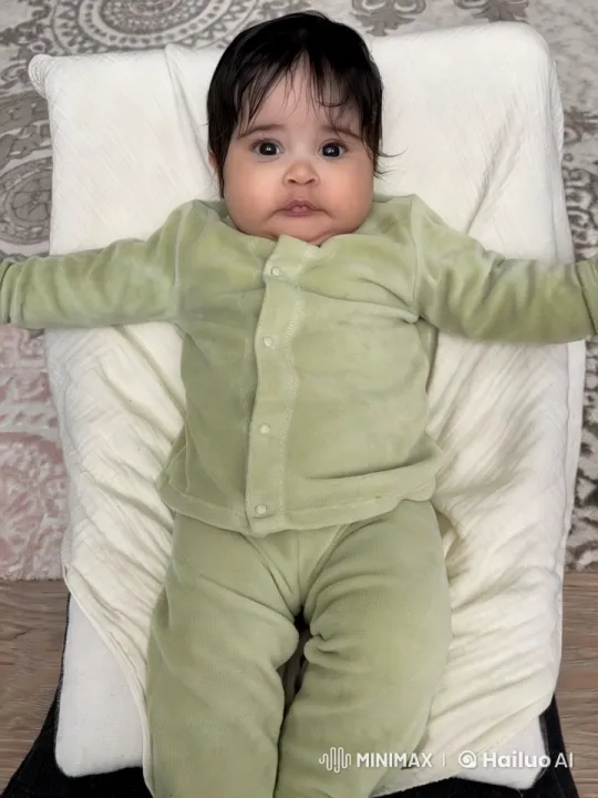 Baby's Joyful Dance Captured on Camera – AI Generated Video | Hailuo AI