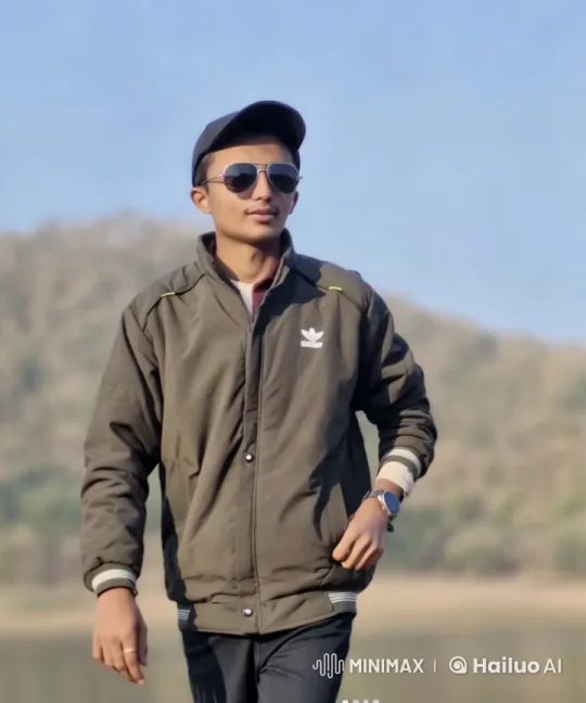 Young Man Dances Energetically in Serene Landscape – AI Generated Video | Hailuo AI