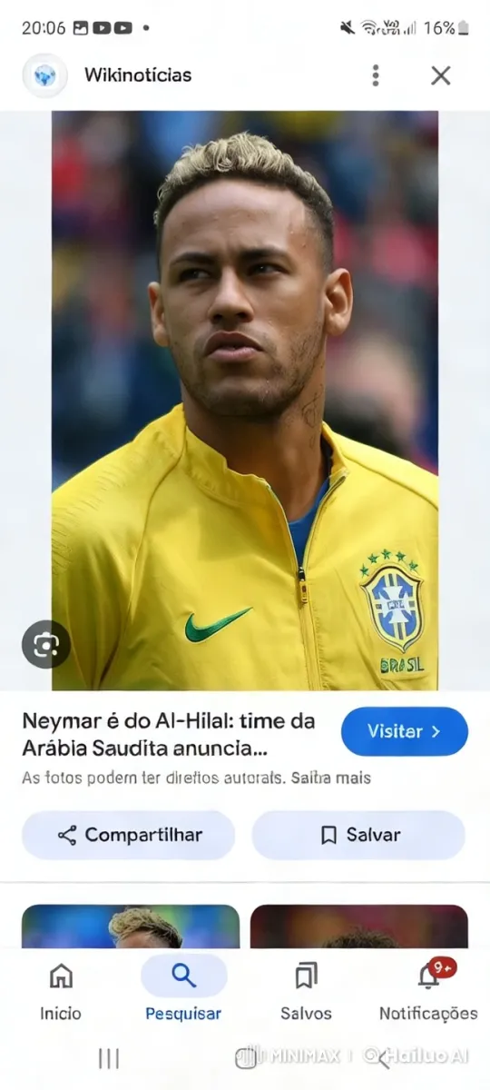 Neymar Reacts to Dinosaurs in Space in Aesthetic Video – AI Generated Video | Hailuo AI