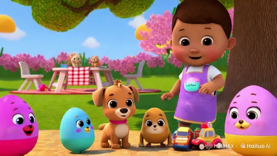 Whimsical Backyard Adventure with Magical Surprise Eggs – AI Generated Video | Hailuo AI