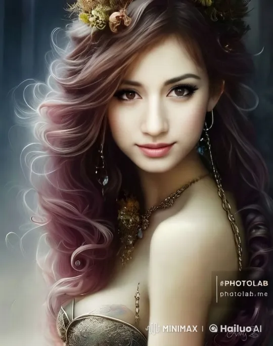 Mystical Girl with Guardian Dragon in Ethereal Setting – AI Generated Video | Hailuo AI
