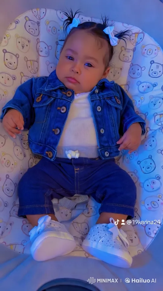 Baby Dancing in Stylish Outfit with Joyful Energy – AI Generated Video | Hailuo AI