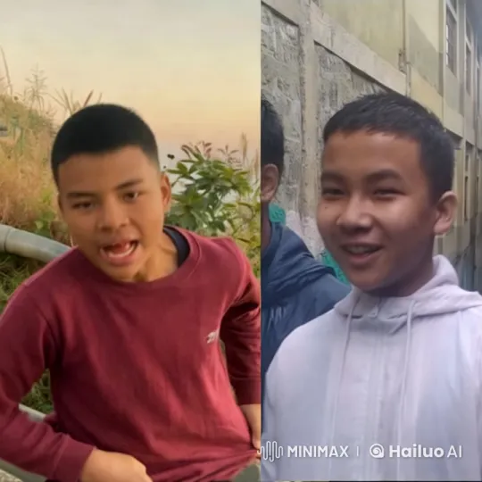Two Men in Different Worlds Share a Tender Kiss – AI Generated Video | Hailuo AI