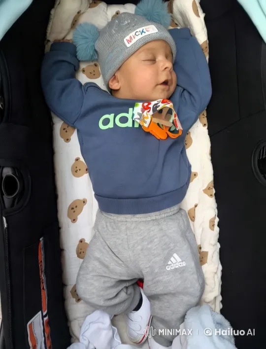 Baby Dancing in Cozy Stroller with Joyful Energy – AI Generated Video | Hailuo AI