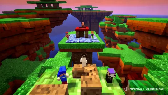 Minecraft Bedwars: Aesthetic Gameplay Clip – AI Generated Video | Hailuo AI