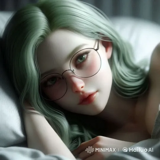 Character's Serene Bedside Moment with Flowing Hair – AI Generated Video | Hailuo AI
