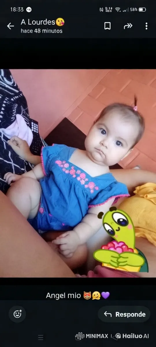 Baby in Blue Dress Mimics Kung Fu – AI Generated Video | Hailuo AI