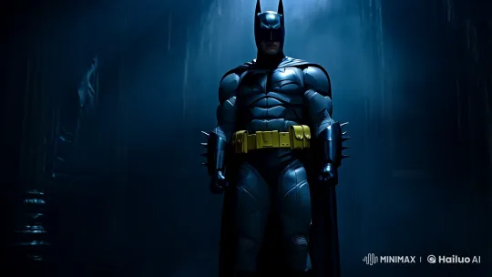 Batman Transforms into Freddy Krueger in Dark Scene – AI Generated Video | Hailuo AI