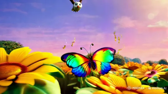 Magical Creatures Dance in Pixar-Inspired Animated Short – AI Generated Video | Hailuo AI