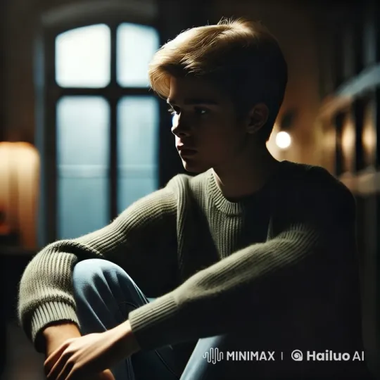 Cozy Solitude: Aesthetic Close-up in Dim Light – AI Generated Video | Hailuo AI