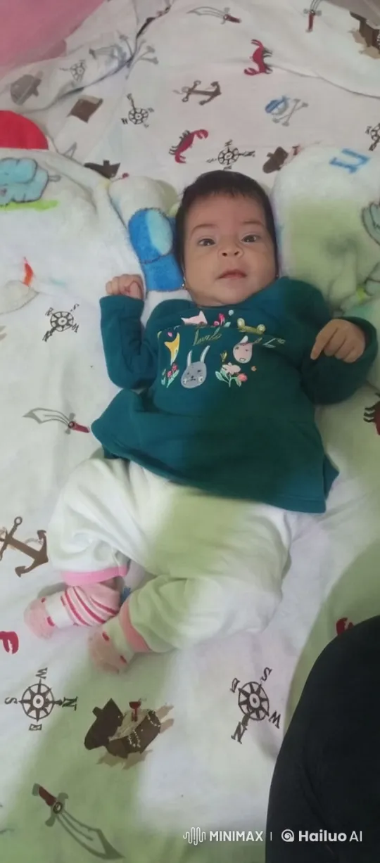 Cute Baby on Playful Nautical-Themed Blanket – AI Generated Video | Hailuo AI