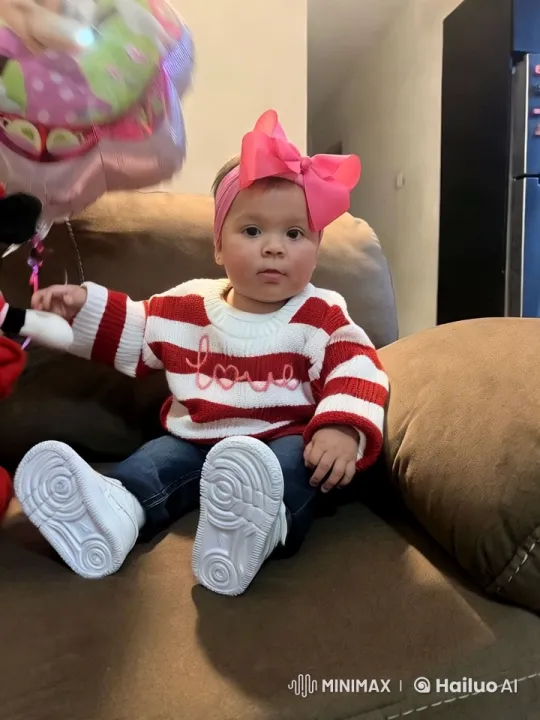 Child in Striped Sweater Dances Kung Fu – AI Generated Video | Hailuo AI