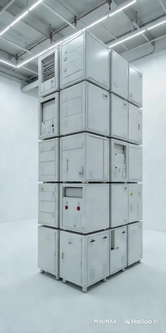 Futuristic Robot Dismantles Air Conditioning Unit – AI Generated Video | Hailuo AI