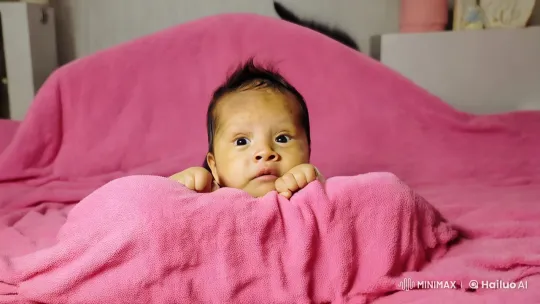 Baby's Joyful Dance and Kungfu Attempts – AI Generated Video | Hailuo AI