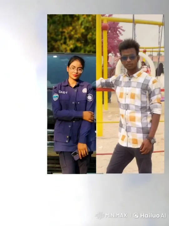 Police Officer and Civilian Share Tender Moment – AI Generated Video | Hailuo AI