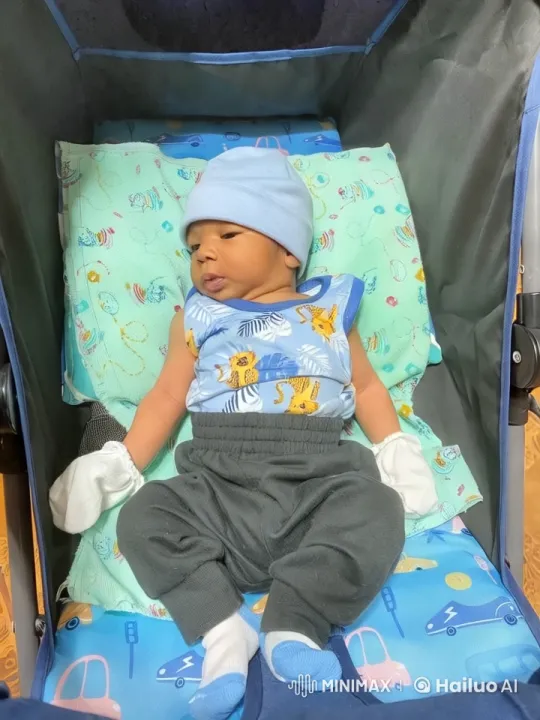 Baby Kung Fu Dancer in Colorful Stroller Setting – AI Generated Video | Hailuo AI