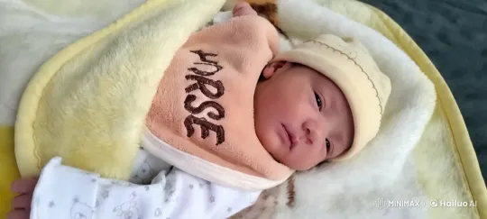 Baby in Cozy Blanket with Gentle Movements – AI Generated Video | Hailuo AI