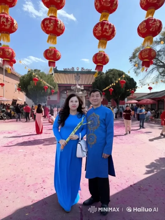 Vibrant Cultural Festival Celebration in Live2D Animation – AI Generated Video | Hailuo AI