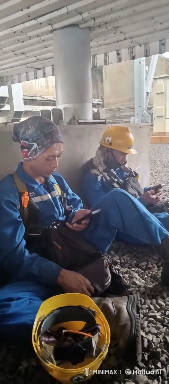 Workers Perform Synchronized Kung Fu in Industrial Setting – AI Generated Video | Hailuo AI