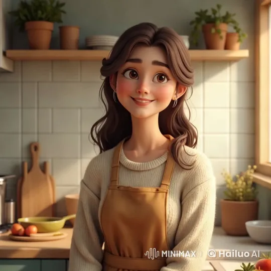 Morning Kitchen: A Warm, Homely Cooking Scene – AI Generated Video | Hailuo AI