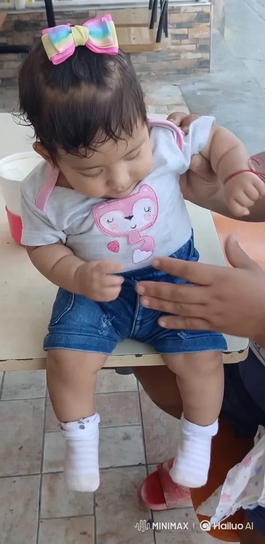 Baby Girl Enthusiastically Performs Kung Fu Moves – AI Generated Video | Hailuo AI