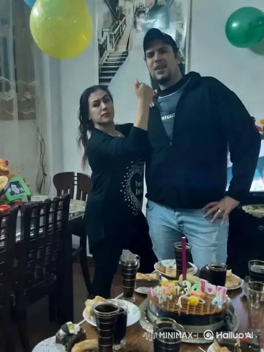 Birthday Celebration with Playful Kungfu Fight – AI Generated Video | Hailuo AI