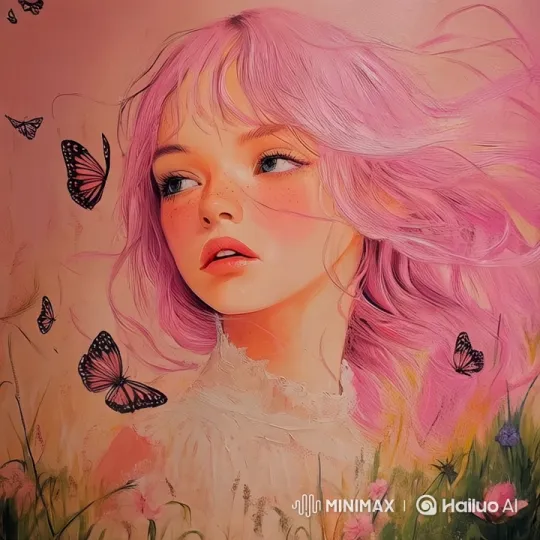 Graceful Dance in Enchanted Meadow - Live2D Animation – AI Generated Video | Hailuo AI