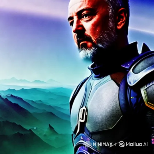 Superhero Soars Through Misty Mountains in Vivid Flight – AI Generated Video | Hailuo AI
