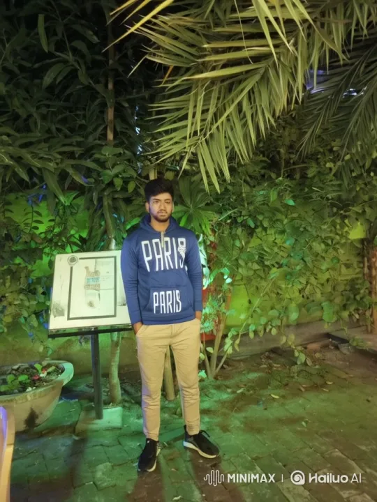 Peaceful Live2D Animation: Man in Nature Setting – AI Generated Video | Hailuo AI