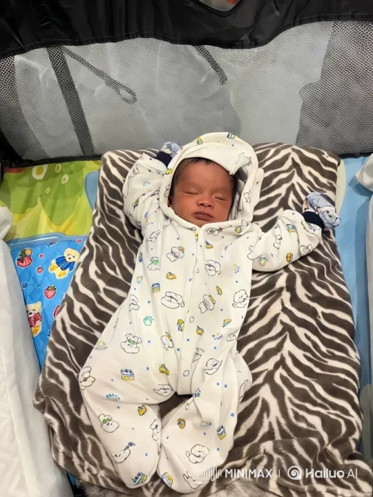 Baby's Playful Dance and Kungfu Moves in Colorful Crib – AI Generated Video | Hailuo AI