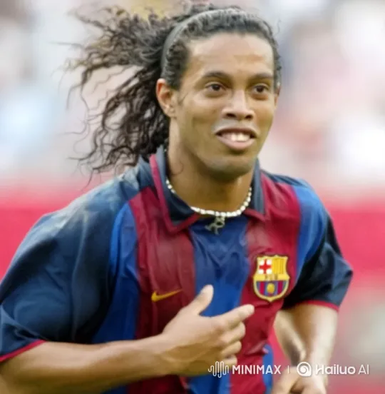 Ronaldinho's Shocking Shirt Swap at Barcelona – AI Generated Video | Hailuo AI