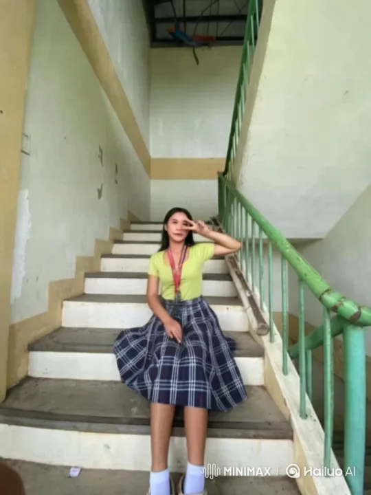 Schoolgirl Performs Graceful Kungfu Routine – AI Generated Video | Hailuo AI