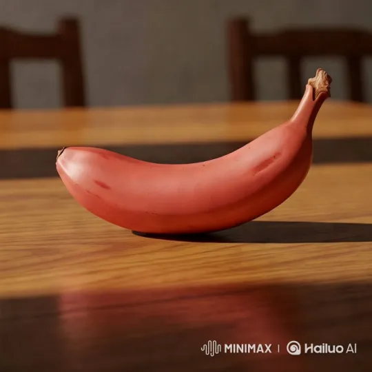 Animated Talking Banana with Dynamic Camera Work – AI Generated Video | Hailuo AI